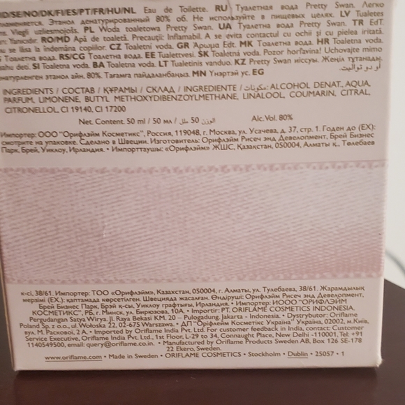 **LAST CHANCE!**"Pretty Swan" by Oriflame Fragrance - Picture 4 of 8